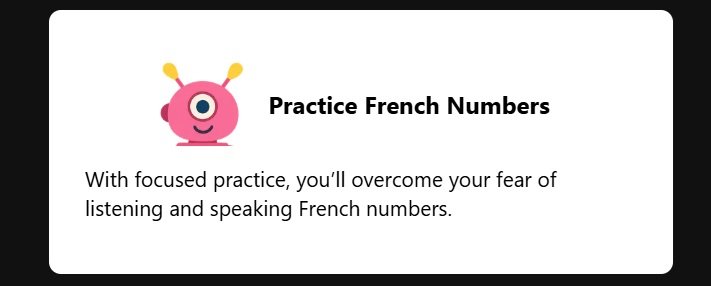 card3-practice French numbers