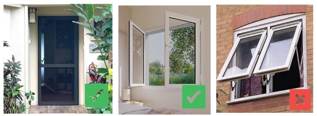 window with screen