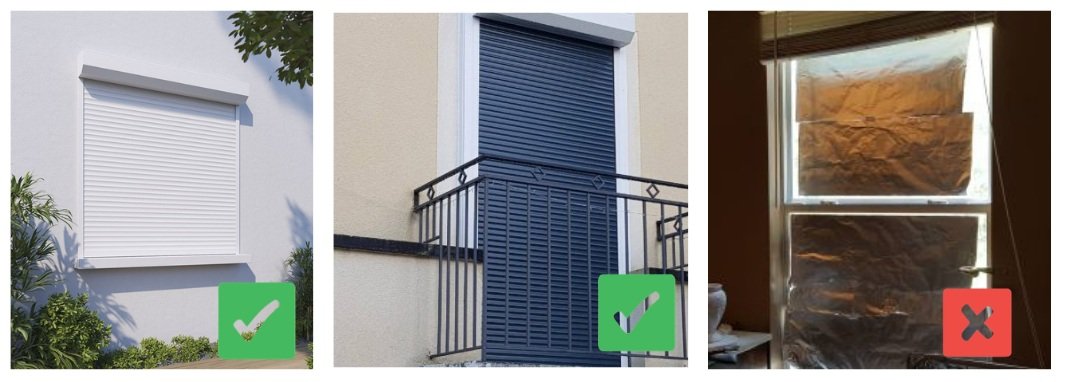 window shades